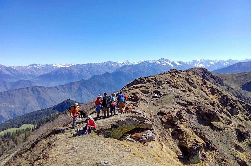 Himalayan mountain peaks