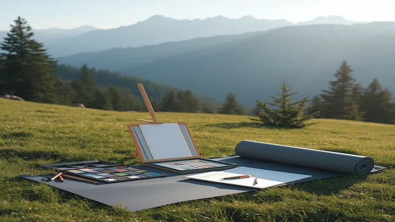 Art and yoga retreat in the Himalayas