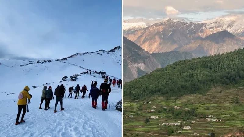 Sankri vs Munsiyari retreat comparison